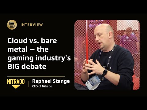 A conversation with Raphael Stange, CEO of Nitrado | GDC 2024