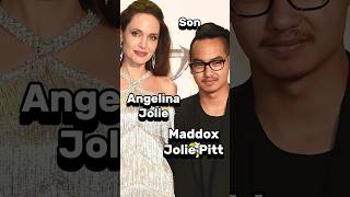 Angelina Jolie and son Maddox Jolie Pitt #angelinajolie