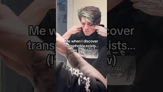 Me when I discover transphobia exists… 😱😡 #emo #lgbt #lgbtq #lgbtqia #rockmusic #tx2