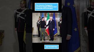 Ukraine’s Zelensky Visits Italy and the Vatican