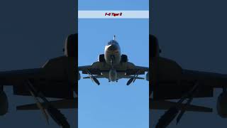 F-5 Tiger II Retracts Landing Gear in Close-Up | Classic Jet in Action