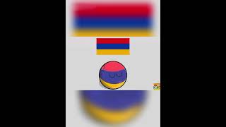 Removing RED from flags | New countryball added |