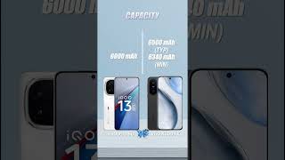 Vivo X200 FE vs iQOO 13 5G 🔥#shorts #smartphone #gadgets #tech  #iqoo