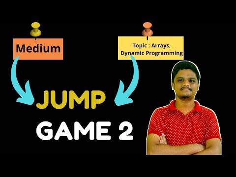 Jump Game 2 | Minimum number of Jumps to reach end | Dynamic Programming