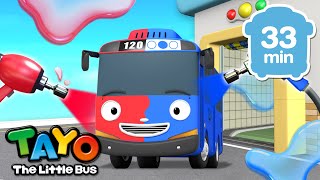 Learn Colors with Tayo and More!🌈 | +Compilation | Color Song for Kids | Tayo the Little Bus