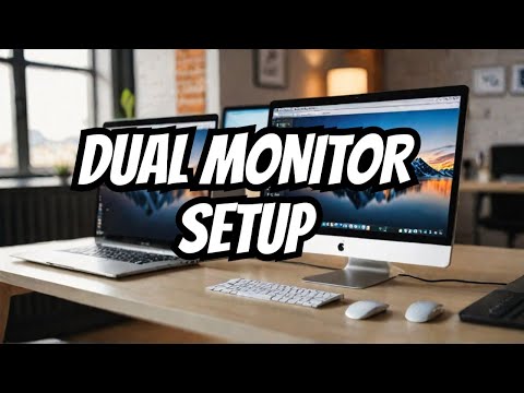 How to Extend Your Laptop Display with a Second Monitor | 2025
