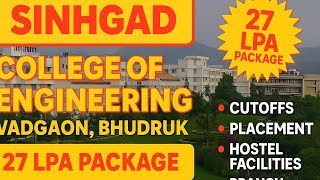 Sinhagad college of engineering pune vadgoan//full information ℹ️//top college