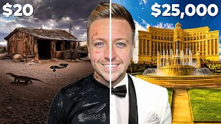 $20 vs $25,000 Hotel In Las Vegas