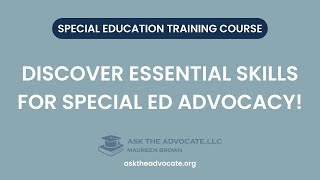 Need More Guidance On How To Advocate For Your Child? This Course Is For You!