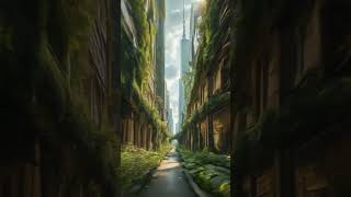 The world without people through the eyes of AI #WorldWithoutPeople #aivision