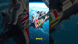 Biggest Space Structures Ever Built: ISS, Mir & Tiangong Explained! #shorts #facts