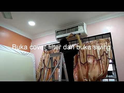 Cara servis air-conditioning sendiri dirumah supaya jimat.
