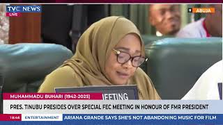 Minister Of Women Affairs, Hajiya Imaan Sulaiman Remarks At FEC Meeting