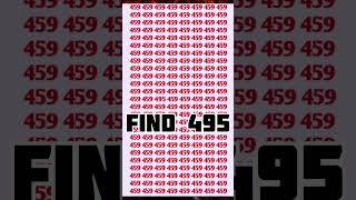 visual accuracy test Spot 495 👉😎 #riddlejourney #challenge #quizgames