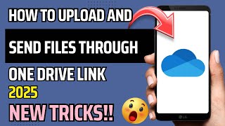 HOW TO UPLOAD AND SEND FILES THROUGH ONE DRIVE LINK | INSIDERTRICKS