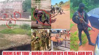OKIGWE ON F**E 🔥 BIAFRAN LIB BOYS ON CLEANSING D LAND, MUSA & ASARI BOYS ON RUN, GENTLE WARN IZUOGU