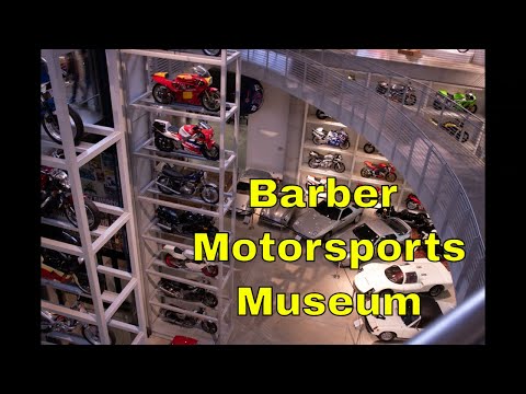 Explore Barber Motorsports Museum Tour with ME!