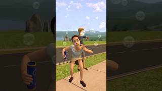 Blowing Bubbles #shorts #gaming #thesims2 #thesims4 #sims4 #sims2