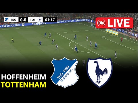 TSG Hoffenheim vs Tottenham | Europa League 2025 | eFootball Pes 21 Gameplay