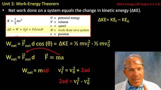 Work-Energy Theorem