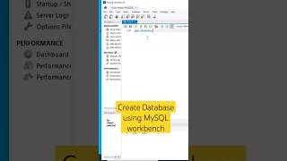 Create Database using MySQL workbench #shortsfeed #youtubeshorts #viral #trending #ytshorts #mysql
