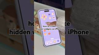 How to hide widgets on iPhone #aesthetic #mdwidgets #iphonetips #iphonetutorial #ios18 #iphonetricks