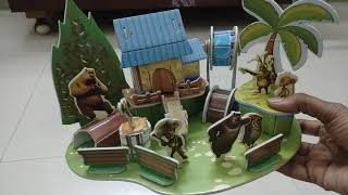 3D puzzle of a Tamil cartoon by Srivishnu
