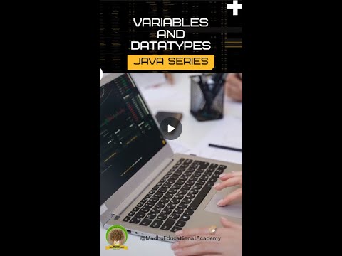 Variables and Data Types | Java Series | Madhu Educational Academy