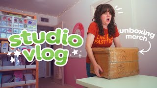 STUDIO VLOG 😮‍💨 Slow days in my art studio