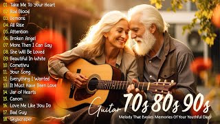 Top 50 Romantic Guitar Classics 🎸 Best Love Songs From The 70s, 80s & 90s