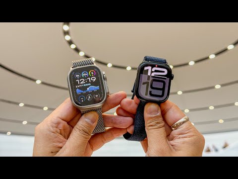 Apple Watch Series 10 & Apple Watch Ultra 2 Satin Black - First Look & Hands On