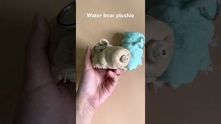 I made water bear plushie keychain!😍 #waterbears #tardigrade #etsy