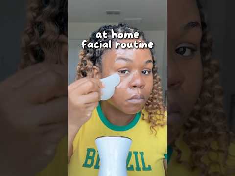 diy facial routine for clear skin #viralshort #skincare