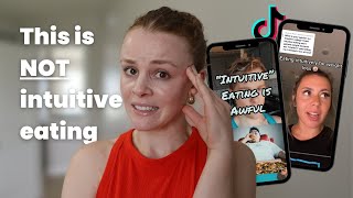 TikToks That INFURIATE Intuitive Eating Dietitians