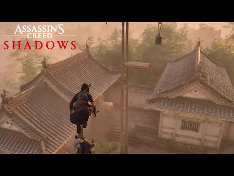 New Assassin's Creed Shadow Gameplay Parkour In Open World...