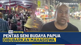 Ricuh! Festival Papua di Surabaya Dibubarkan Mahasiswa Papua karena Tak Dilibatkan | NTV MORNING