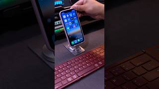 Have you ever seen a foldable keyboard like this, It is suitable for both mobile phones and tablets
