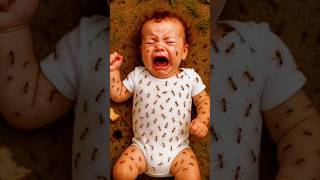 Dog Saves Baby From Ant Attack 😱🐜 #rescuedog #babylove #shorts