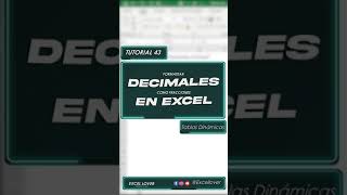 Formatear decimales como fracciones en Excel