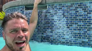 How to clean salt deposits, mineral deposits, and calcium deposits OFF OF YOUR POOL!