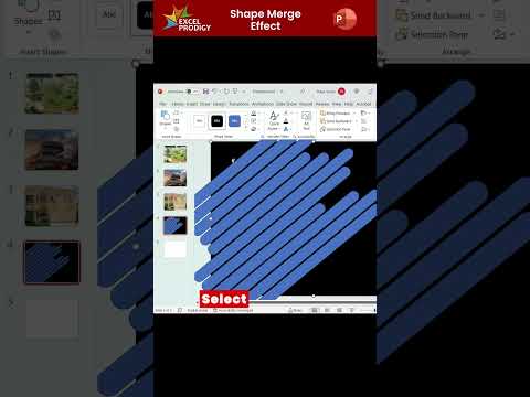 Object merge effect