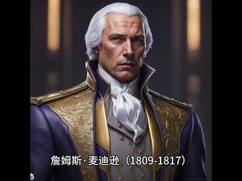 历届美国总统1- 5 #世界 #人物 #历史