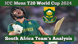 South Africa Team's Analysis | ICC Mens T20 World Cup 2024 | ICC T20 WC 2024 Analysis