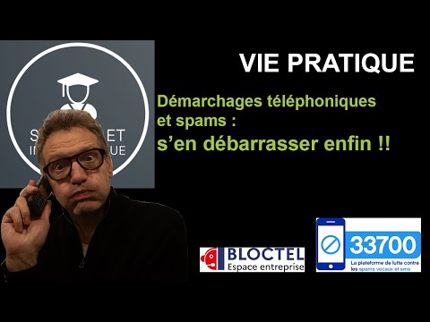 En finir avec le démarchages téléphoniques et spams