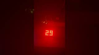 Live room temperature using DHT11 with Arduino and WS2812B led matrix #arduino #tech #diy #dht11