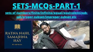 SETS MCQs PART 1-9th/10th-SINDH TEXT BOOK BOARD