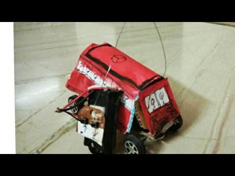 How to make Remote control CAR(bus) |ideas by suyash Desai
