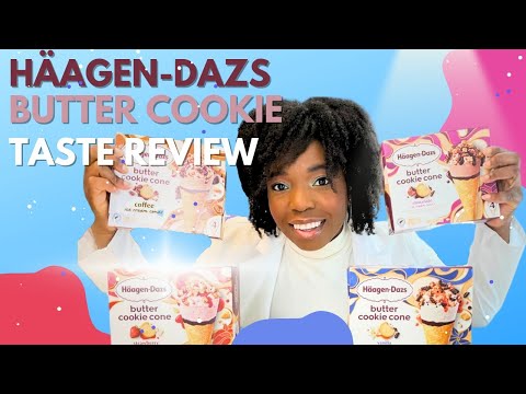 Haagen Dazs Butter Cookie Cone Review