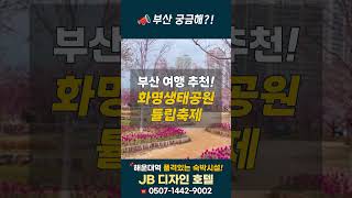 부산 화명생태공원 튤립축제 #부산 #튤립축제 #shorts