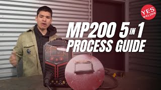 YESWELDER FIRSTESS MP200 Usage Guide | YesWelder